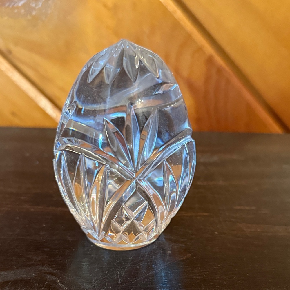 Crystal Egg Paperweight